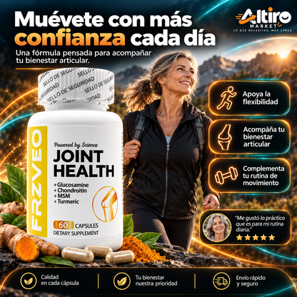 Joint Health Frzveo™ - Fórmula Avanzada para Movilidad y Bienestar Articular
