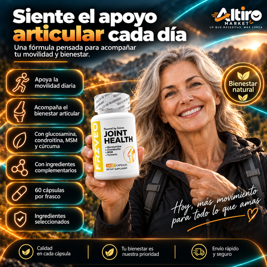 Joint Health Frzveo™ - Fórmula Avanzada para Movilidad y Bienestar Articular